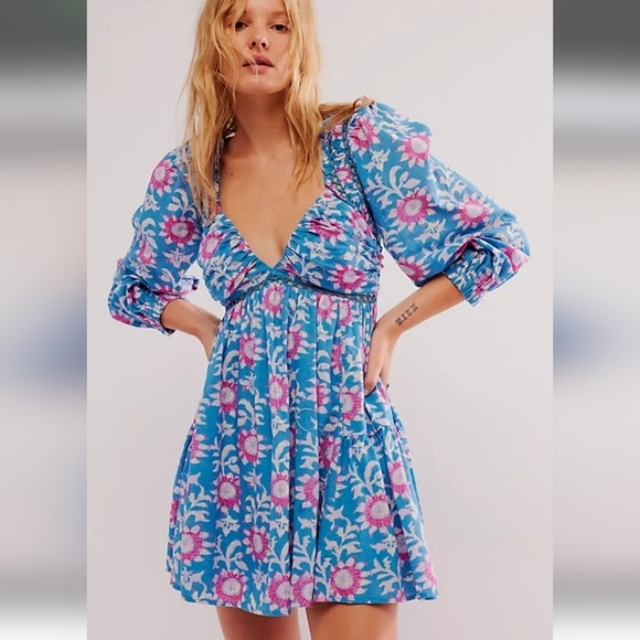 Free People Sacha Mini Dress - Picture 2 of 8